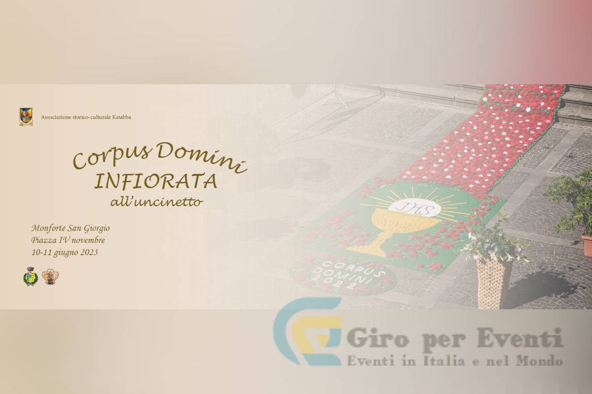 Infiorata del Corpus Domini a Pievepelago