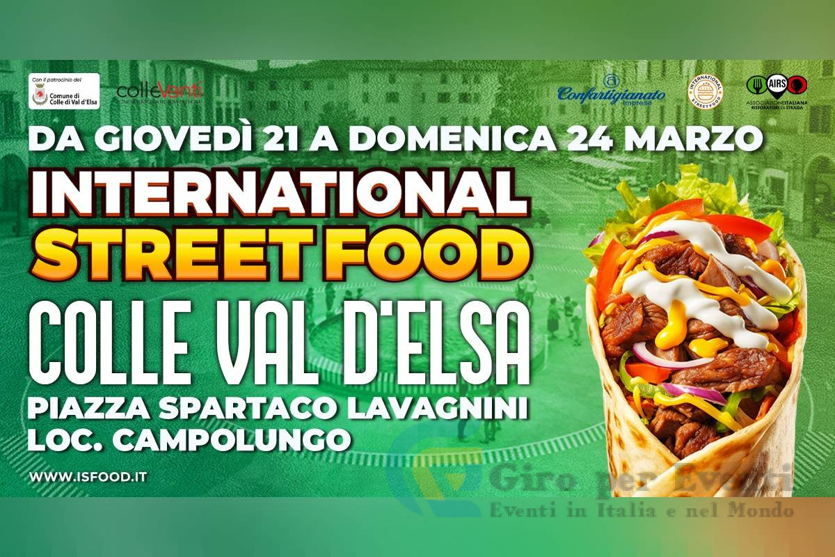 International Street Food Colle a Colle di Val d'Elsa