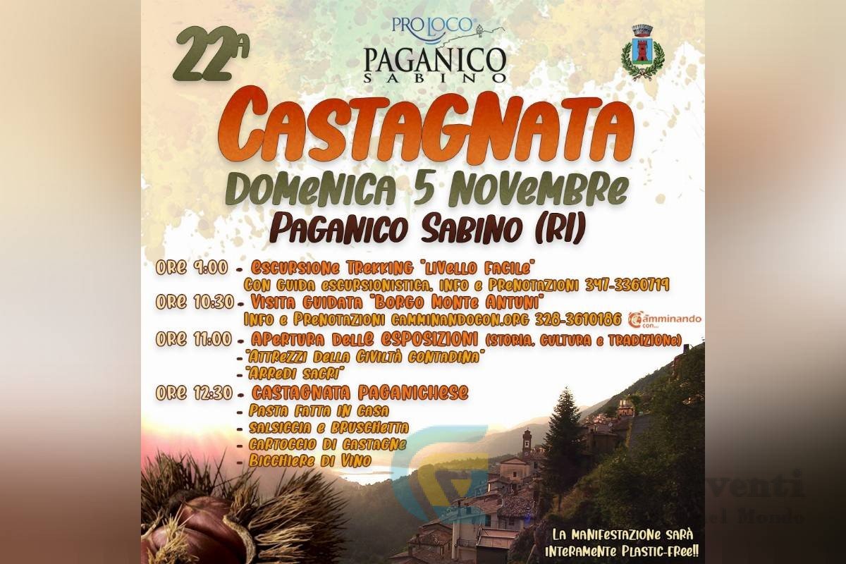 La Castagnata a Paganico Sabino