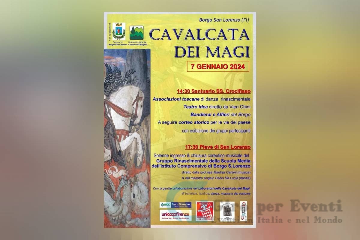 La Cavalcata dei Magi a Borgo San Lorenzo