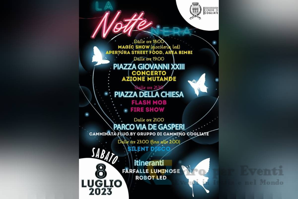 La Notte Nera a Cogliate