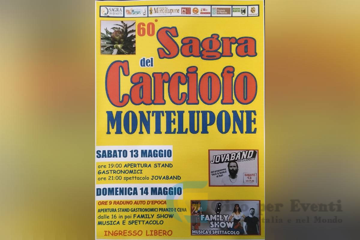 La Sagra del Carciofo di Montelupone