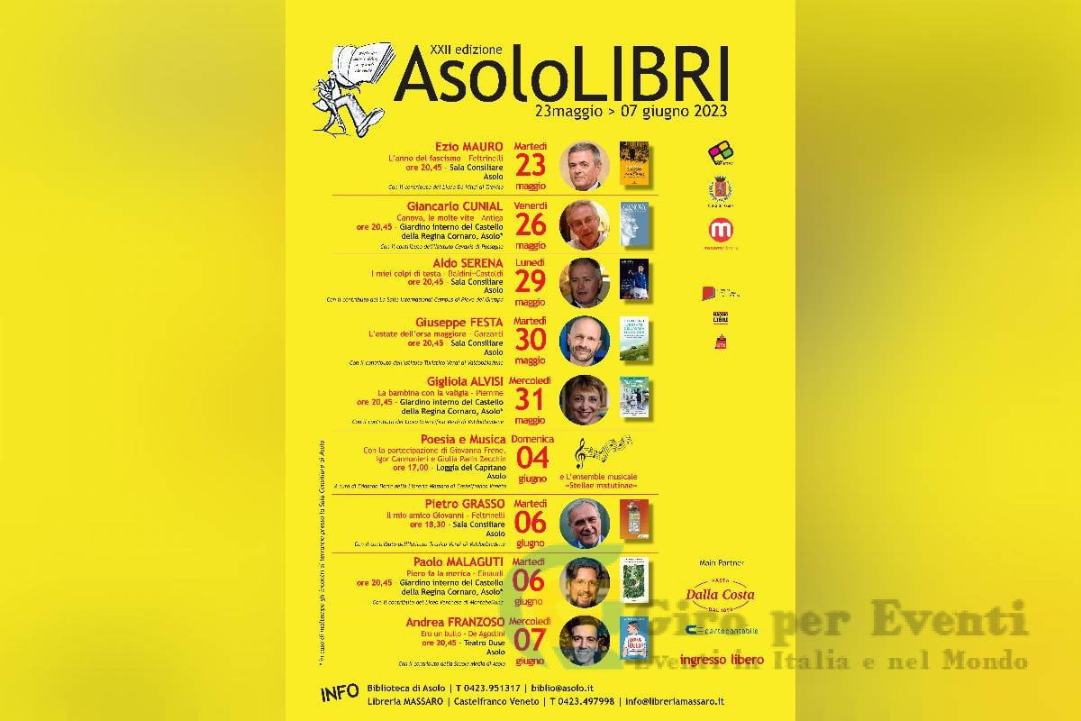 Locandina AsoloLIBRI 2023