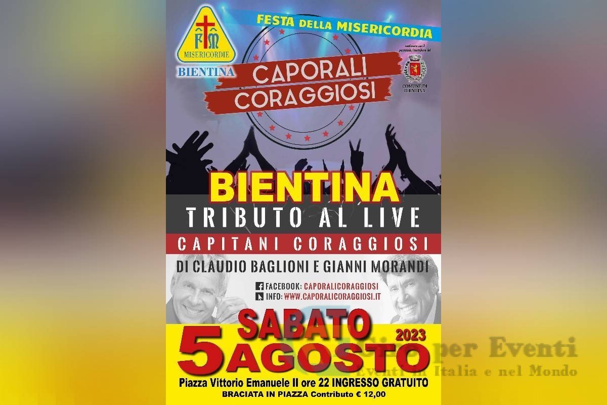 Festa della Misericordia a Bientina