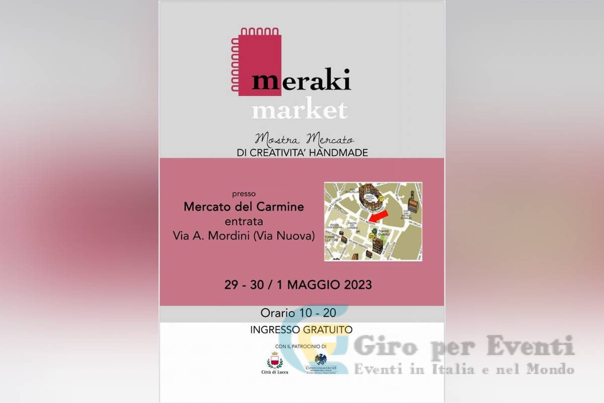 Meraki Market a Lucca