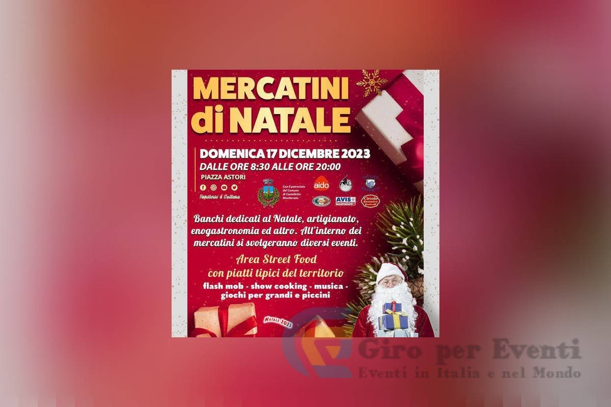 Mercatini di Natale a Castelletto Monferrato