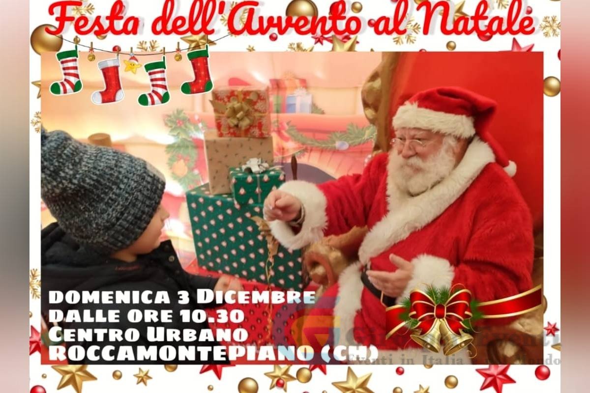 Mercatino dell'Avvento al Natale a Roccamontepiano