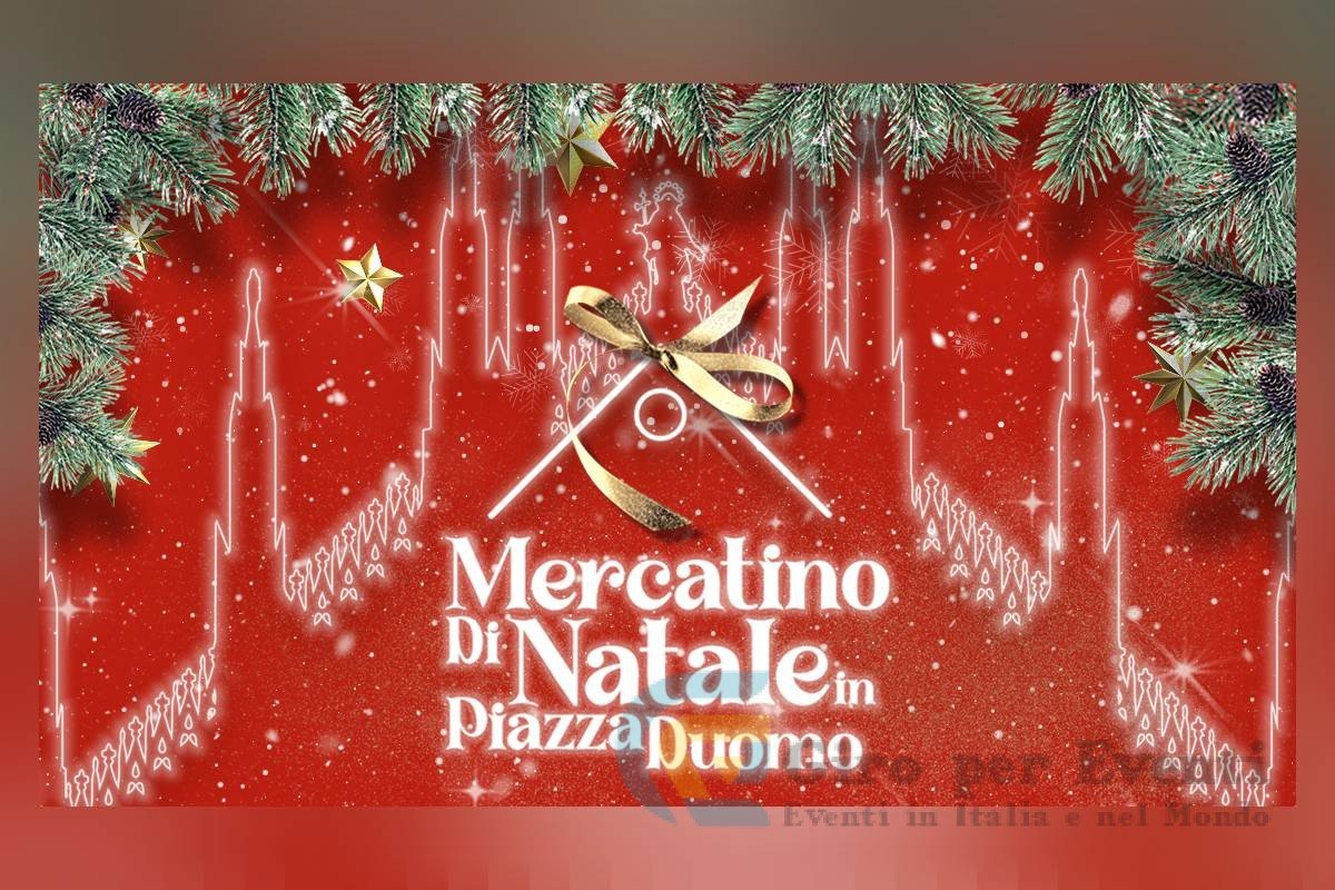 Mercatino di Natale in Duomo a Milano