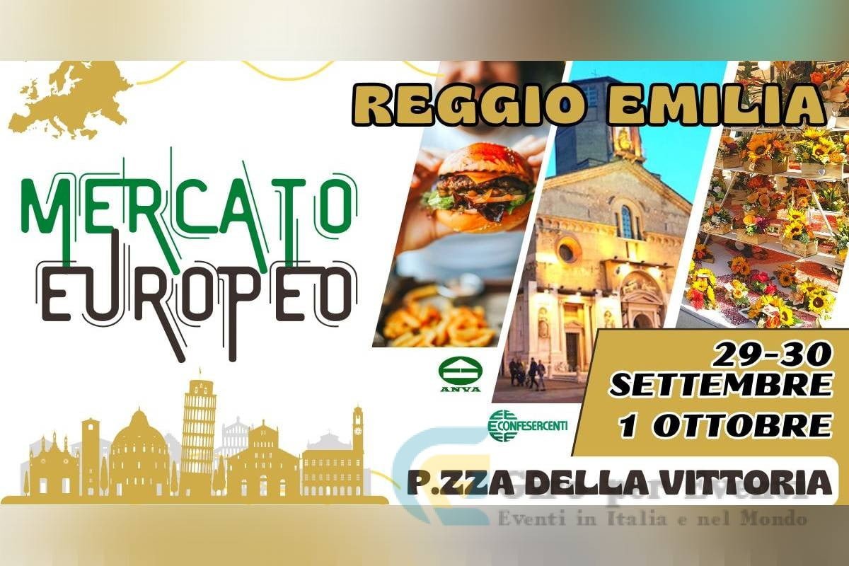 Mercato Europeo a Reggio Emilia