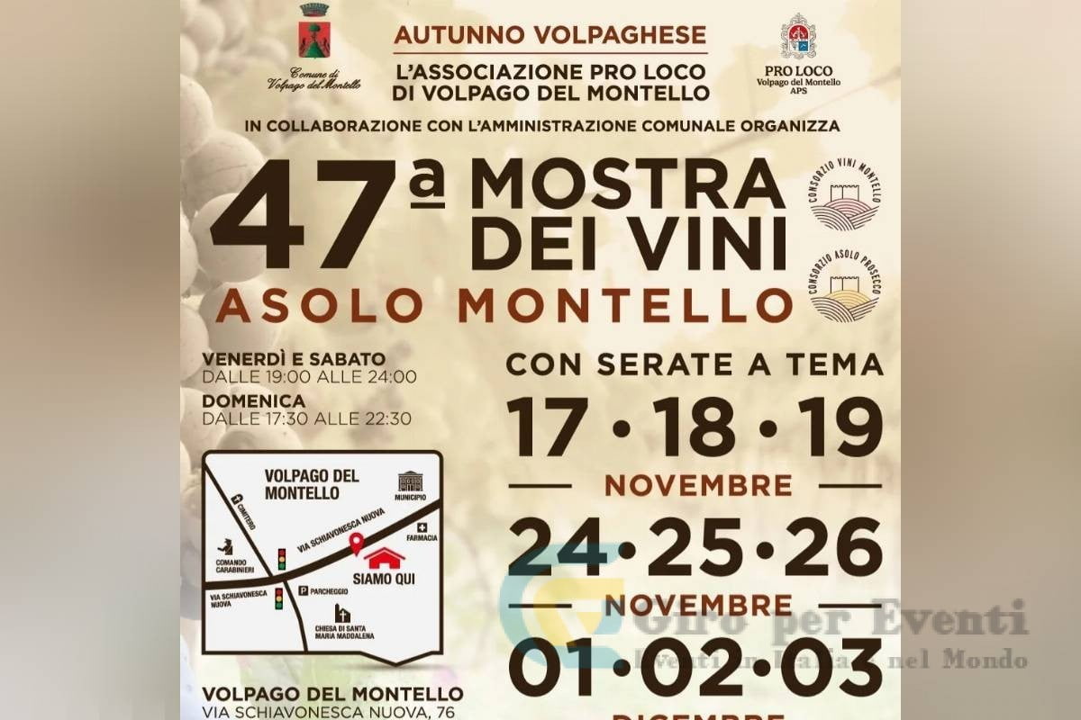 Mostra dei Vini ad Asolo Montello banner