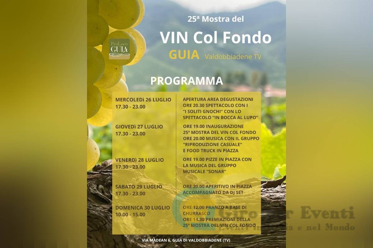 Mostra del Vin col Fondo a Valdobbiadene