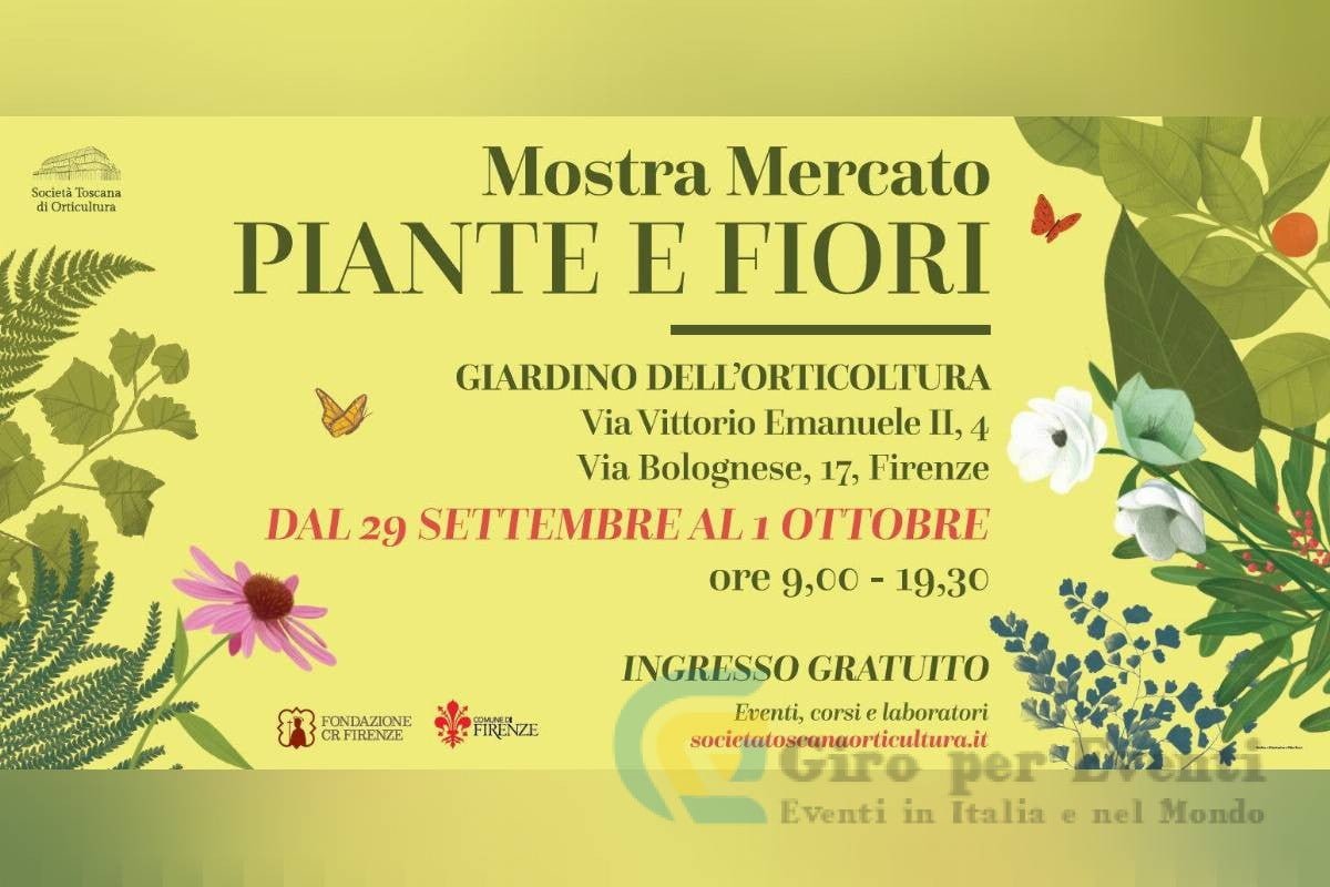 Mostra Mercato Autunnale di Piante e Fiori Firenze