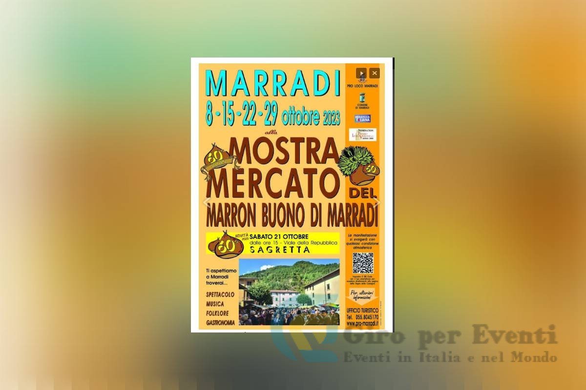 Mostra Mercato del Marron Buono Marradi