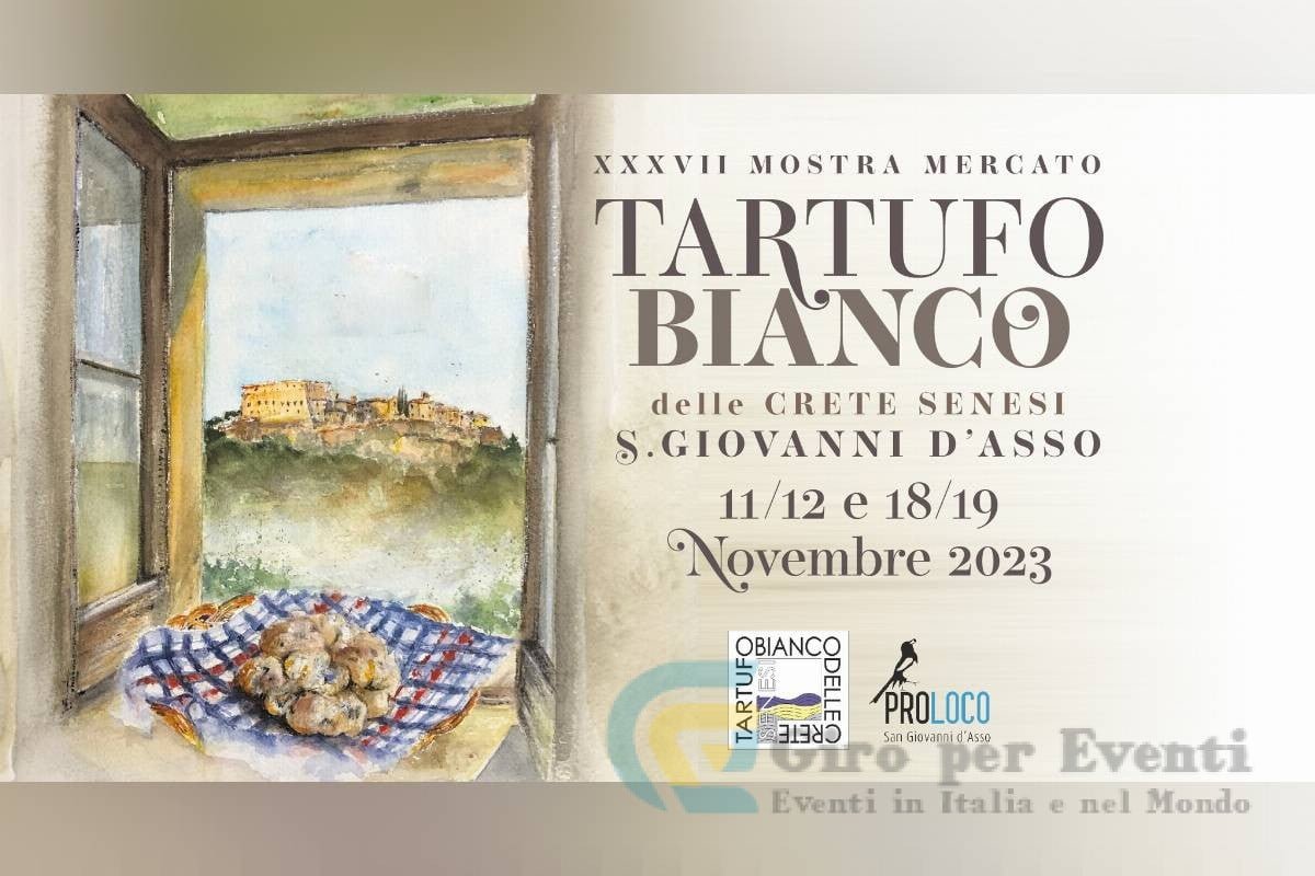 Mostra Mercato del Tartufo Bianco delle Crete Senesi a San Giovanni d'Asso