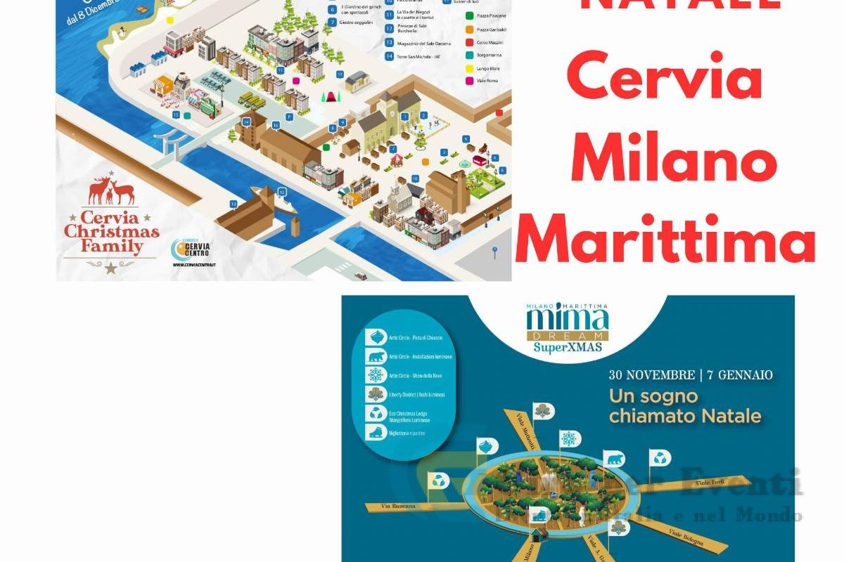 Natale delle Meraviglie a Cervia e Milano Marittima