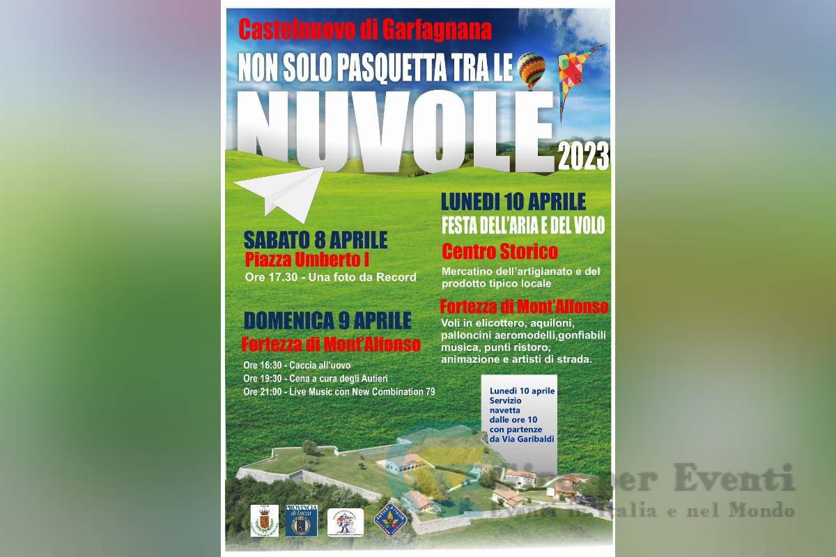 non solo Pasquetta tra le Nuvole a Castelnuovo di Garfagnana