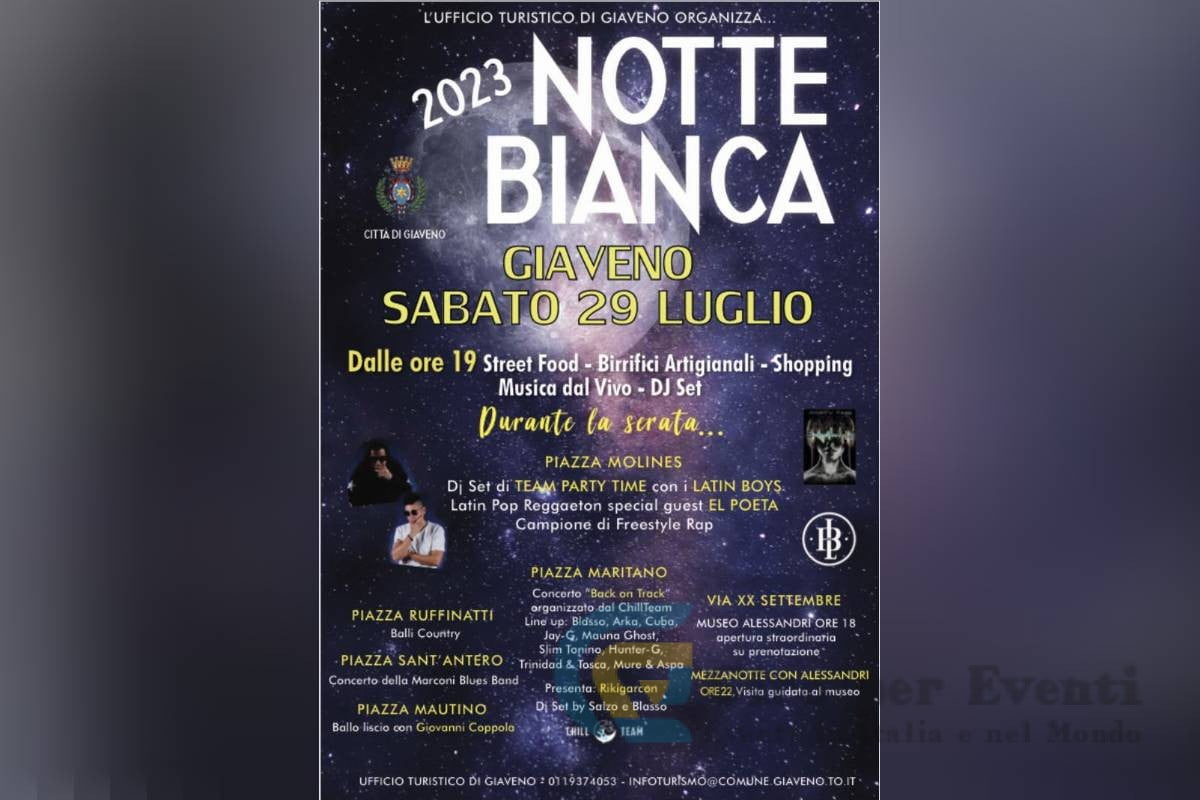 Notte Bianca a Giaveno