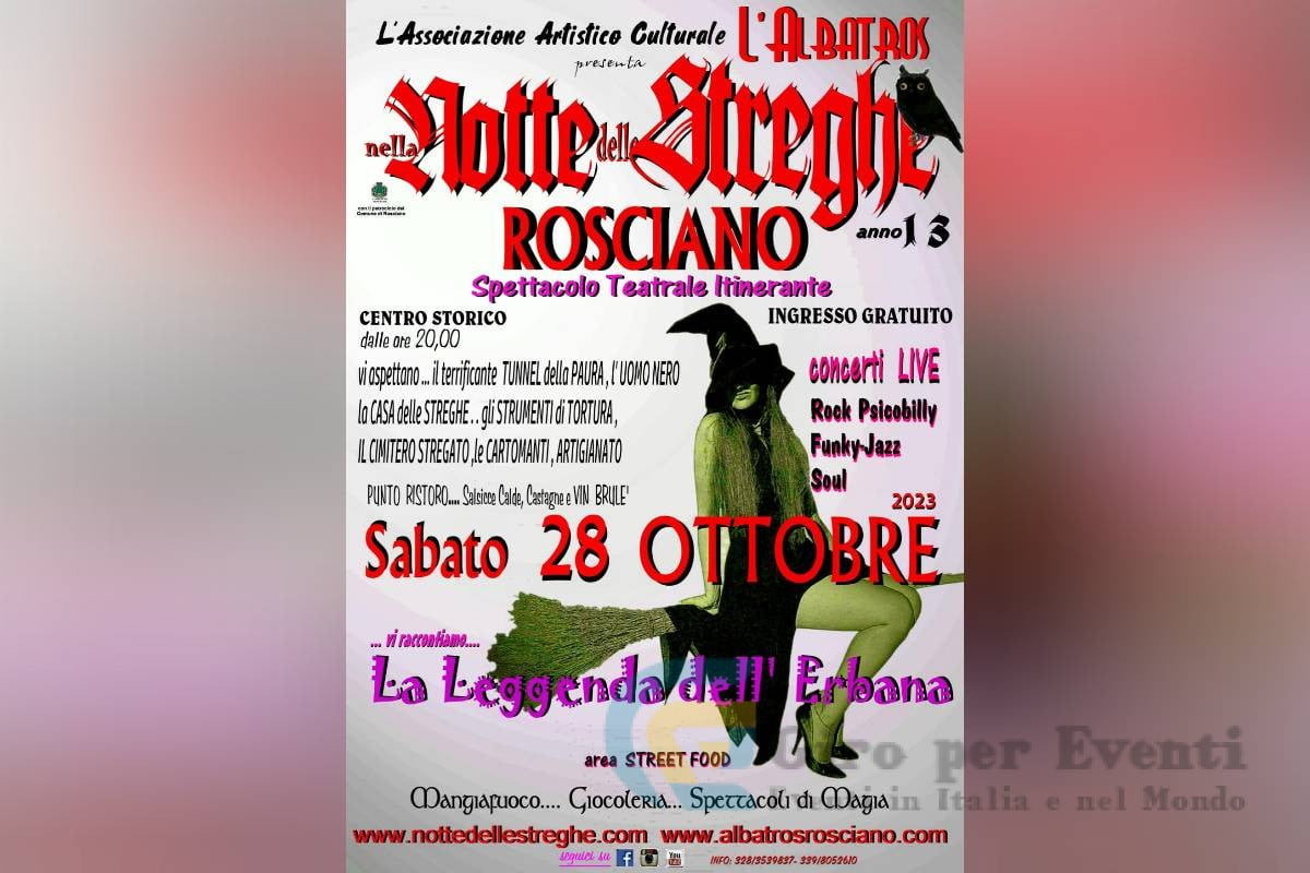 Nella Notte Delle Streghe a Rosciano