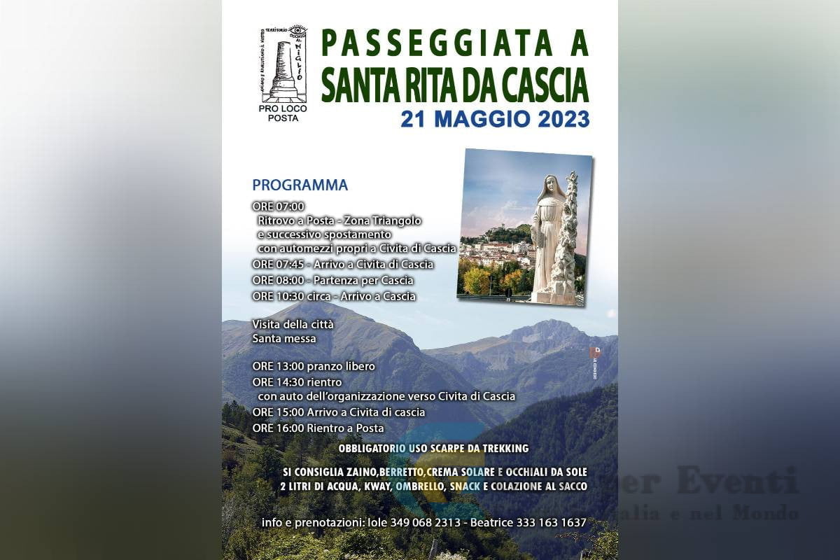 Passeggiata a Santa Rita Posta