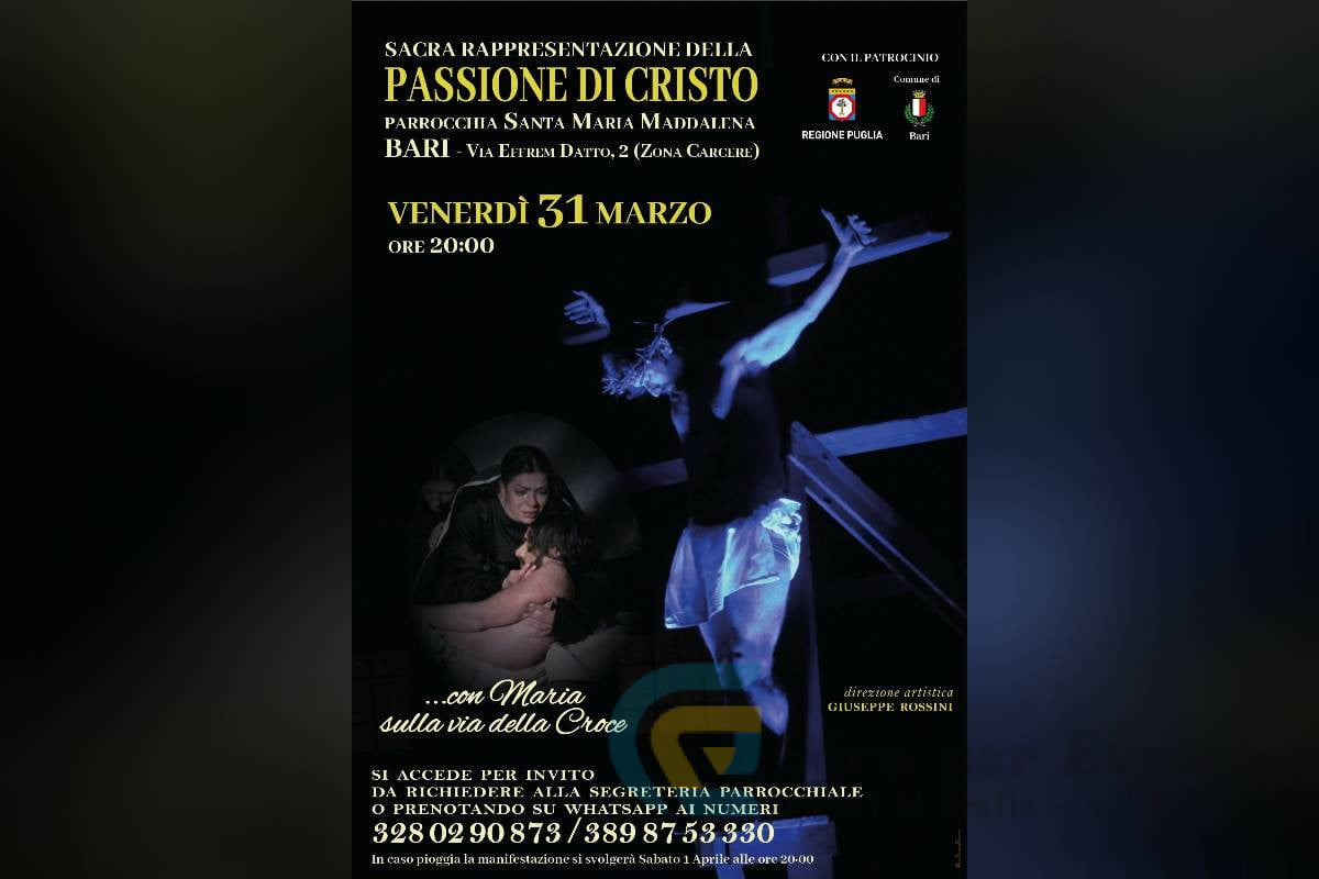 Passione Vivente di Cristo a Bari