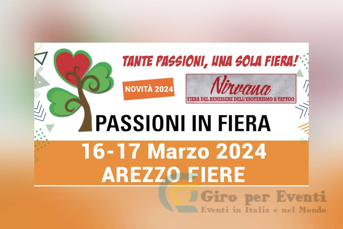 Passioni in Fiera ad Arezzo