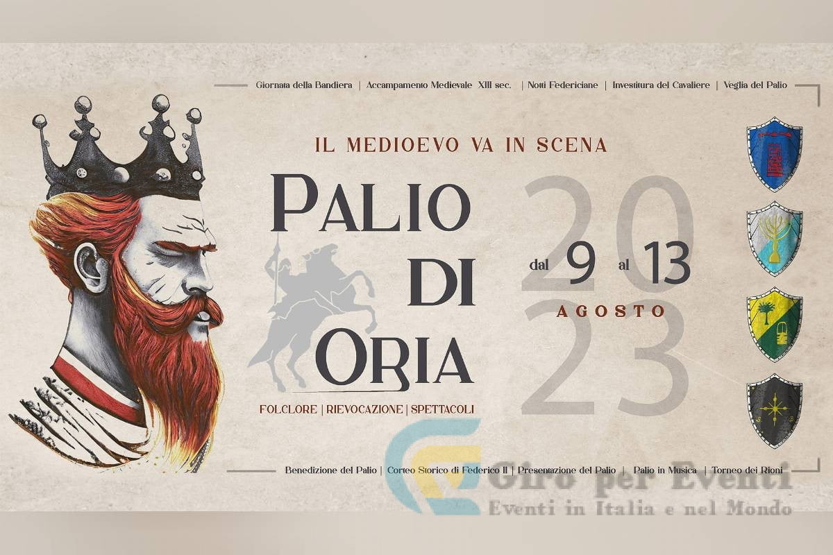 Palio di Oria banner