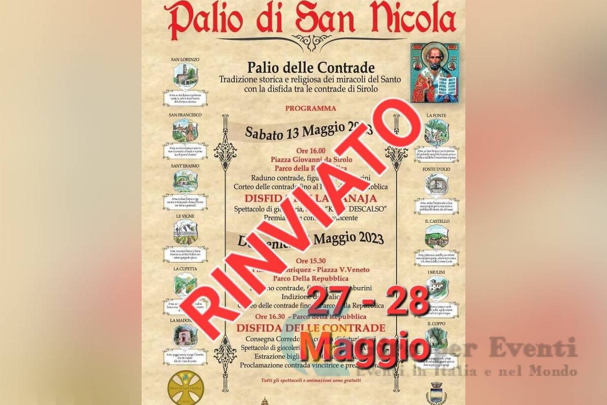 Palio di S. Nicola a Sirolo