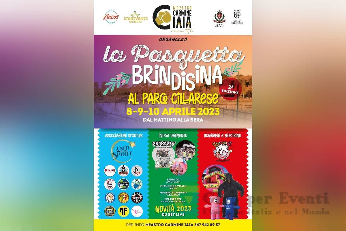 Pasqua e Pasquetta nel Parco Cillarese Brindisi