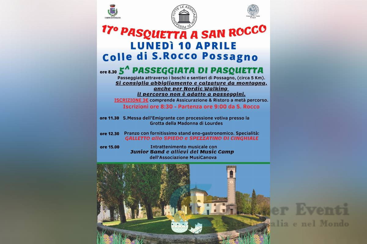 Pasquetta a San Rocco di Possagno