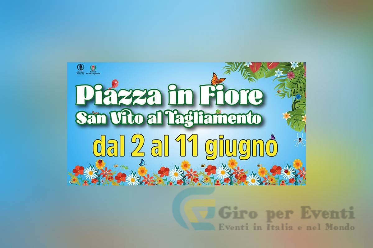 Piazza in Fiore a San Vito al Tagliamento