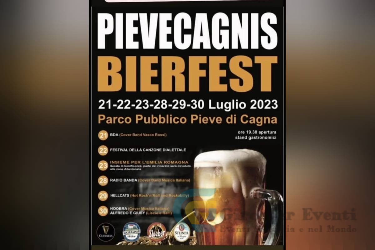 Pieve Cagnis Bier Fest a Pieve di Cagna