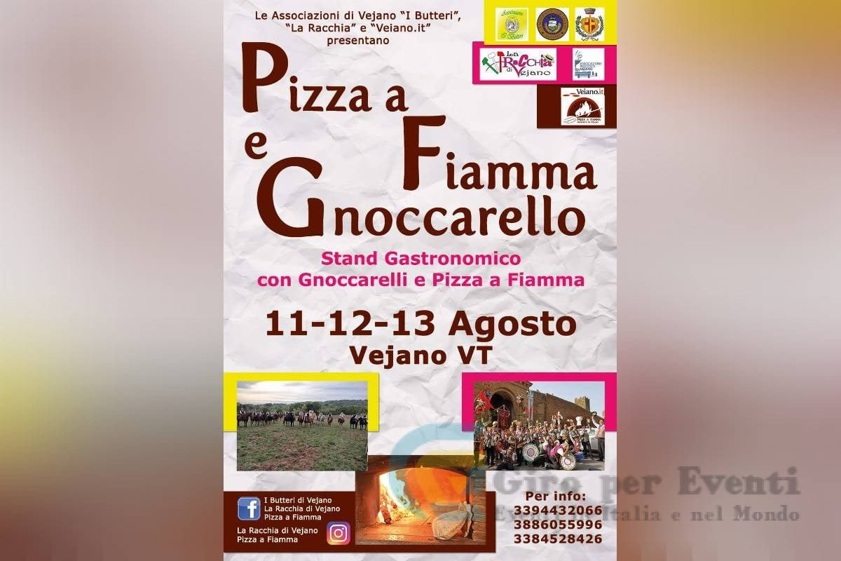 Pizza a Fiamma e Gnoccarello a Vejano