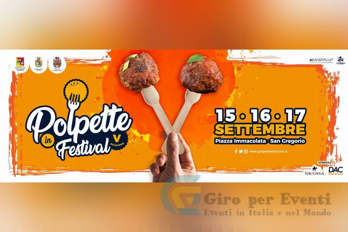 Polpette in Festival a San Gregorio di Catania