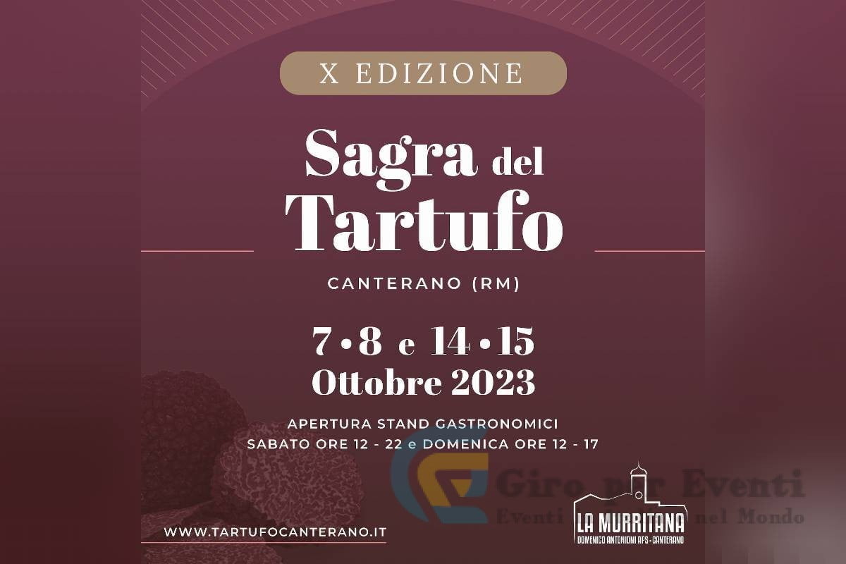 Sagra del Tartufo di Canterano