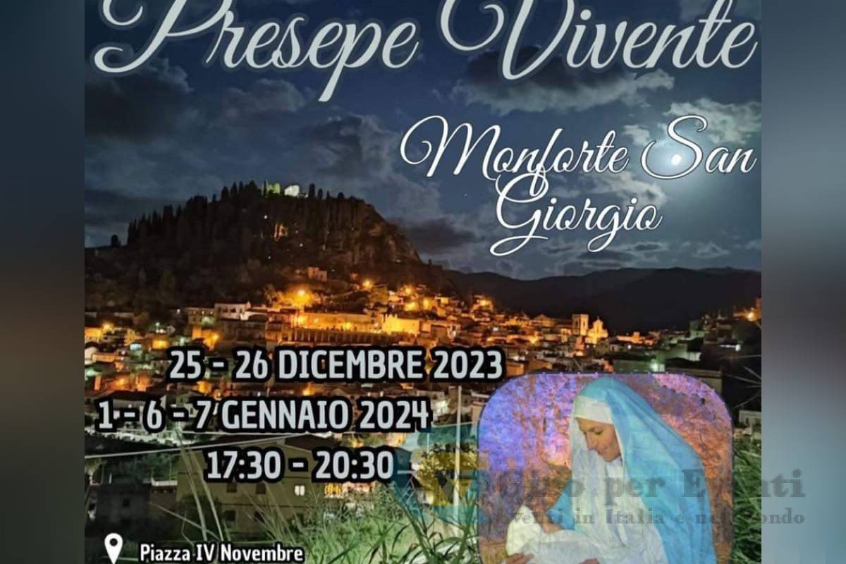 Presepe Vivente a Monforte San Giorgio