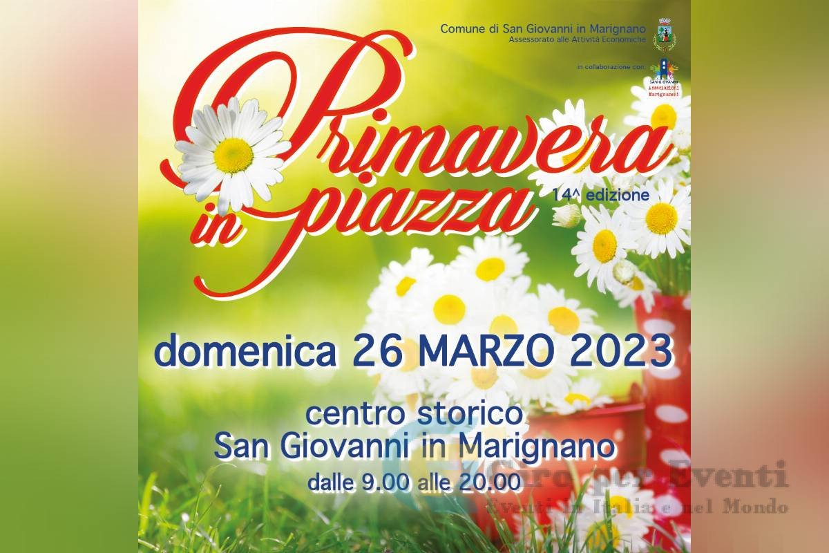 Primavera in Piazza a San Giovanni in Marignano