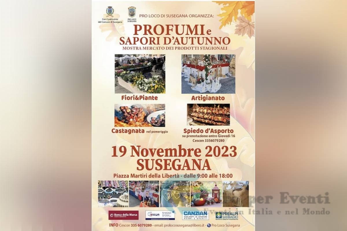 Profumi e Sapori d'Autunno a Susegana