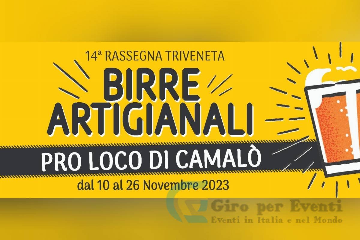 Rassegna Triveneta Birre Artigianali a Camalò di Povegliano