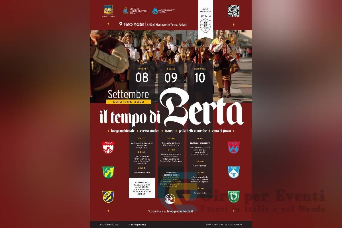 Rievocazione Medievale Il Tempo di Berta Montegrotto Terme