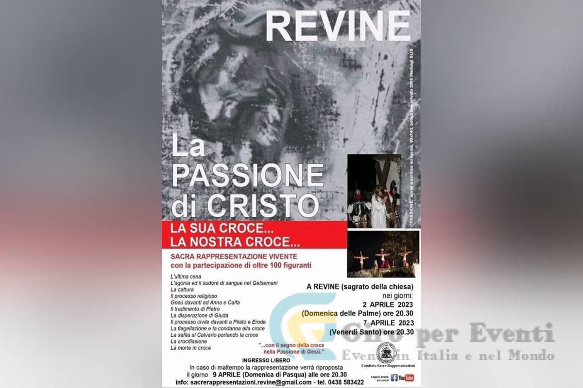 Sacra Rappresentazione Vivente della Passione di Cristo Revine