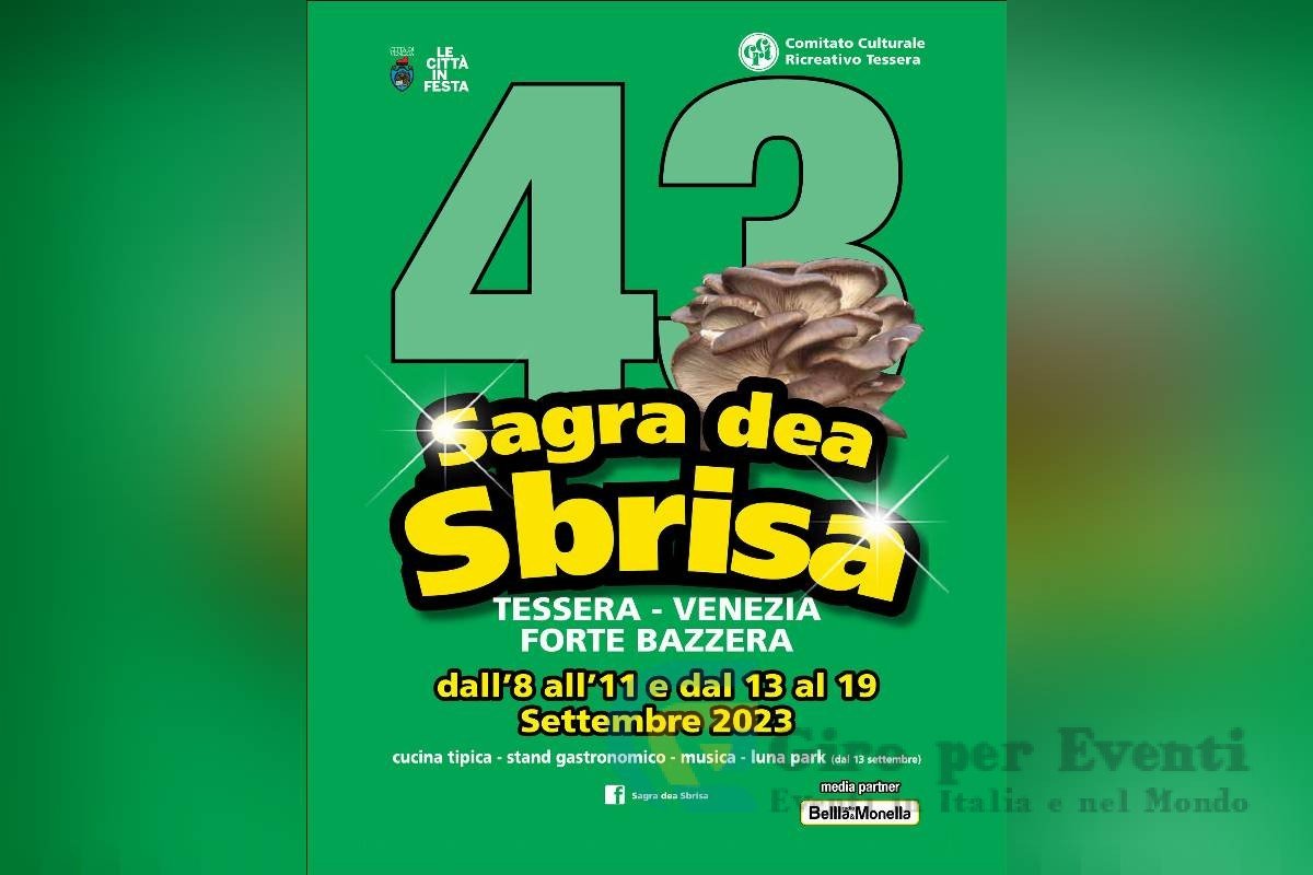 Sagra dea Sbrisa Tessera