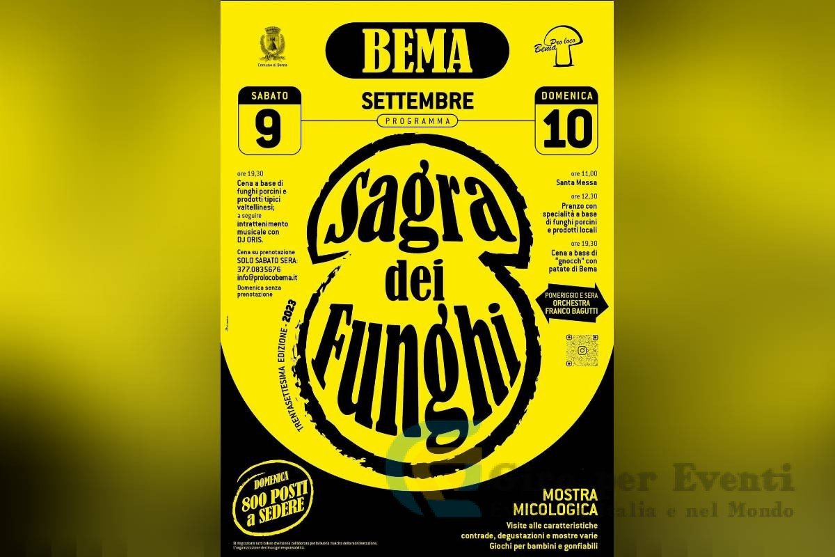 Sagra dei Funghi a Bema