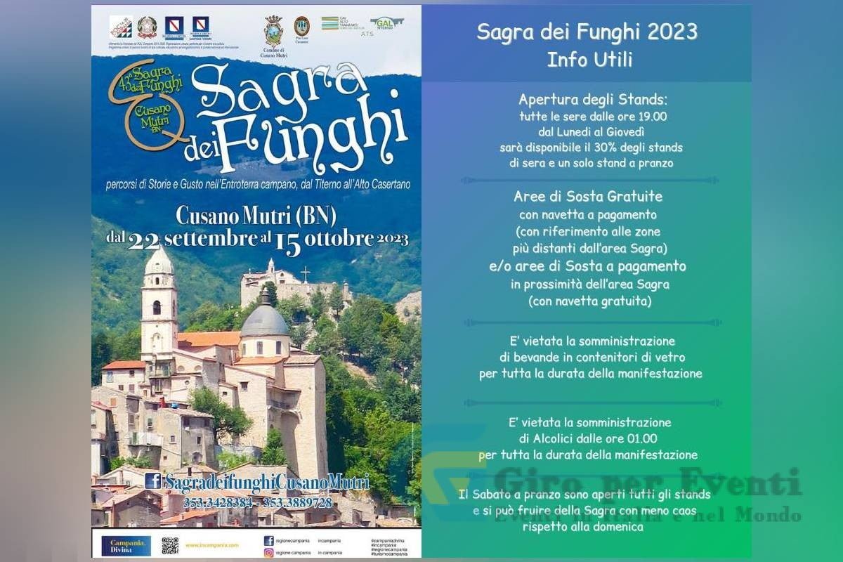 Sagra dei Funghi di Cusano Mutri