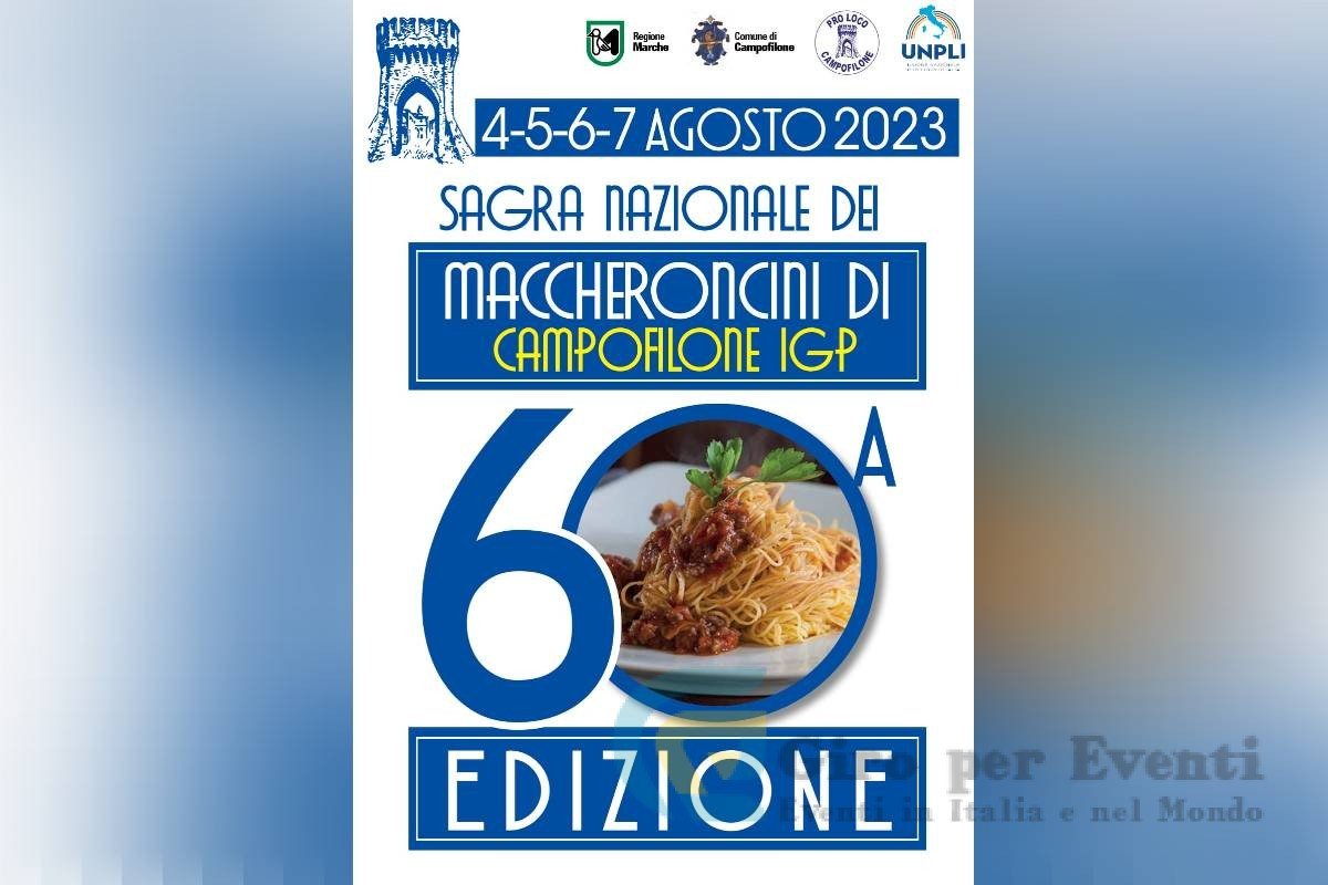 Sagra dei Maccheroncini di Campofilone I.G.P.