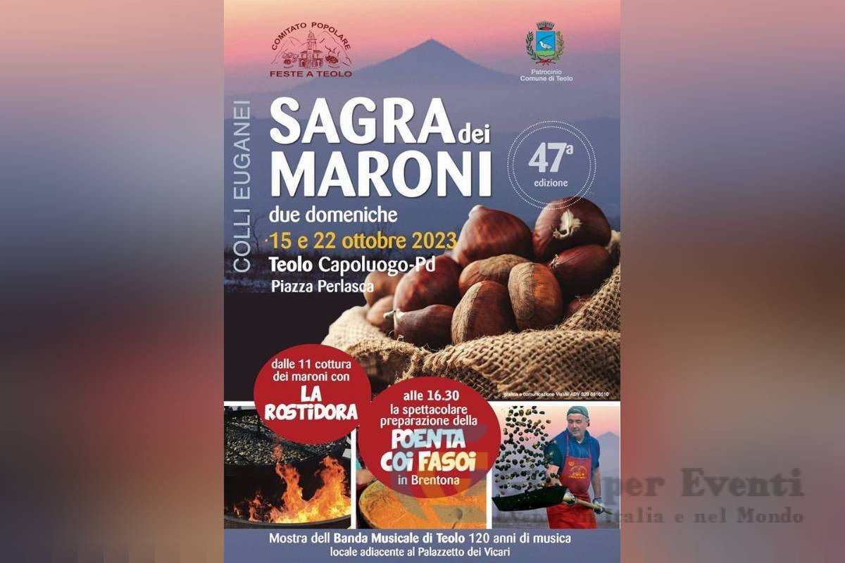 Sagra dei Maroni a Teolo