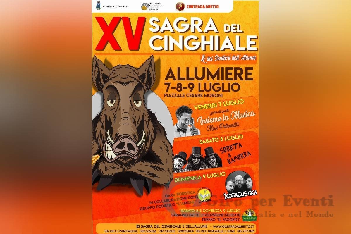 Sagra del Cinghiale e Sentieri dell’Allume Allumiere