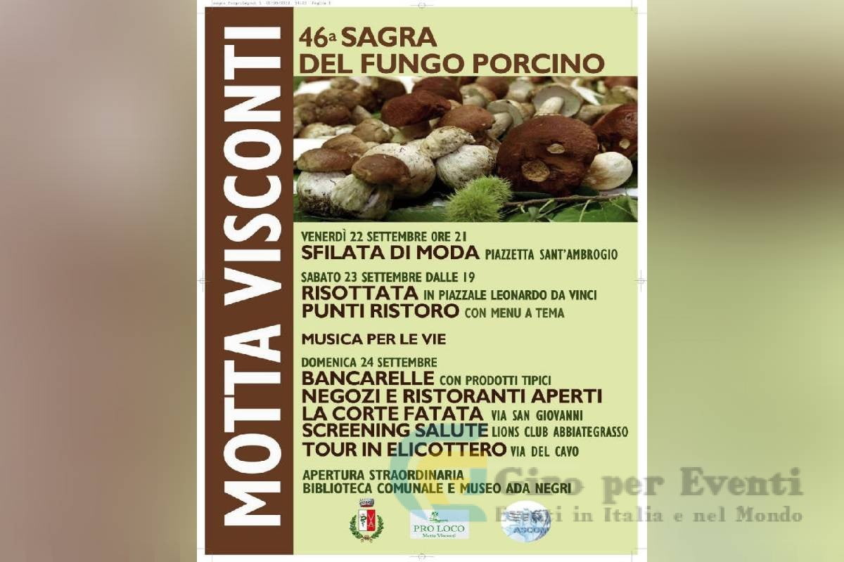 Sagra del Fungo Porcino Motta Visconti