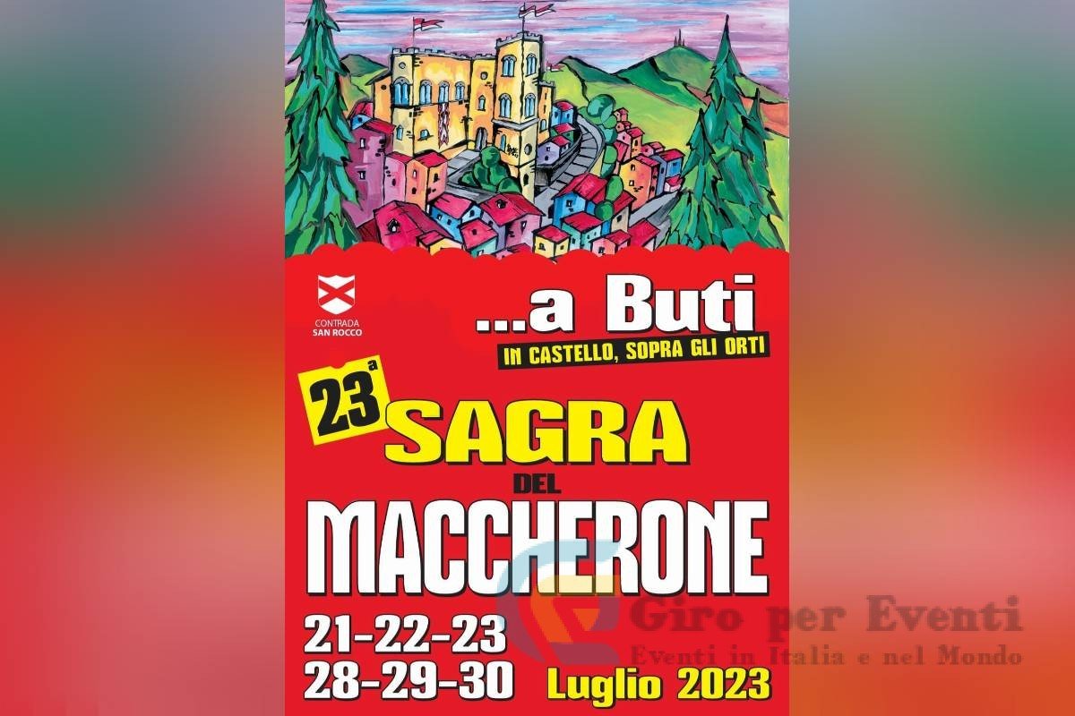 Sagra del Maccherone a Buti