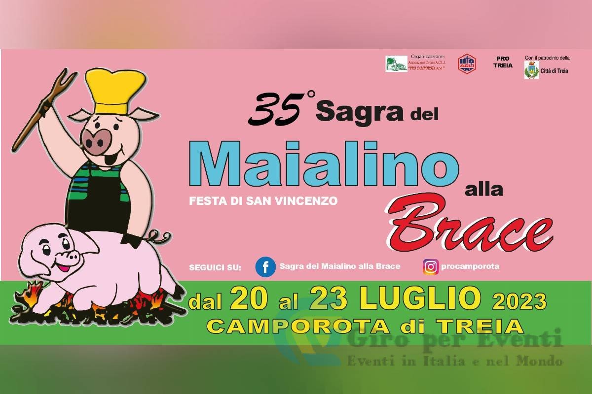 Sagra del Maialino alla Brace a Camporota