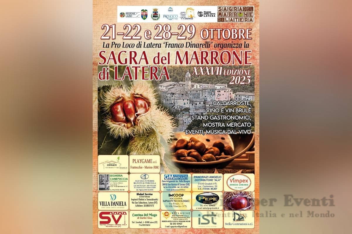 Sagra del Marrone di Latera programma